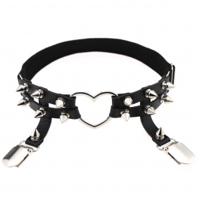 #DW01 Leather Garter Belt